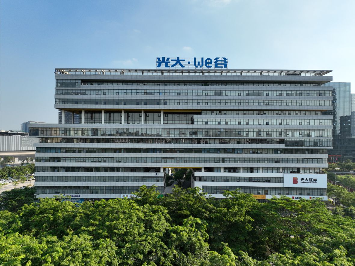 樓體標識發(fā)光字竣工圖片
